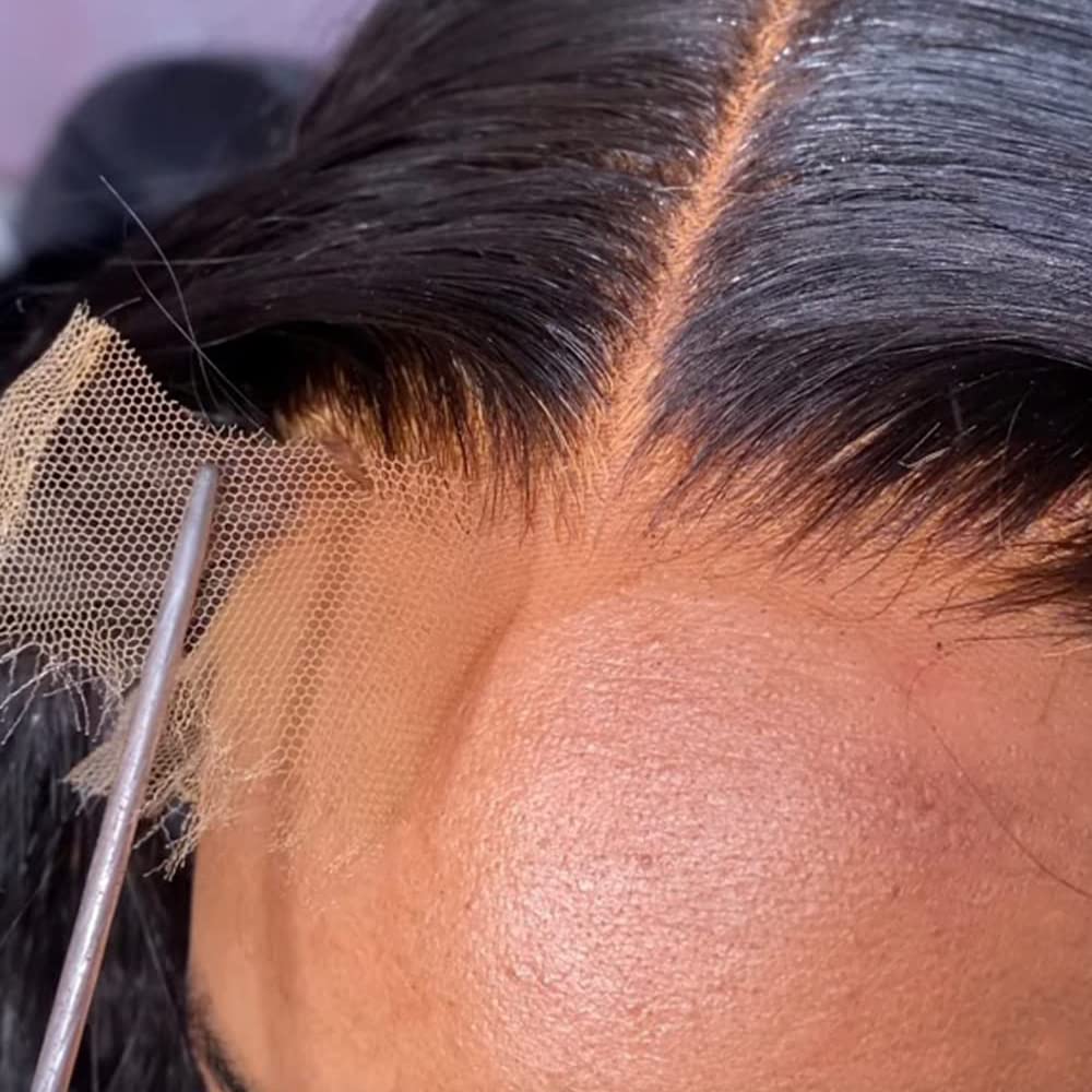 TedHair 14-20 Inch 5" x 5" HD Body Wave Free Parted Lace Closure #1B Natural Black