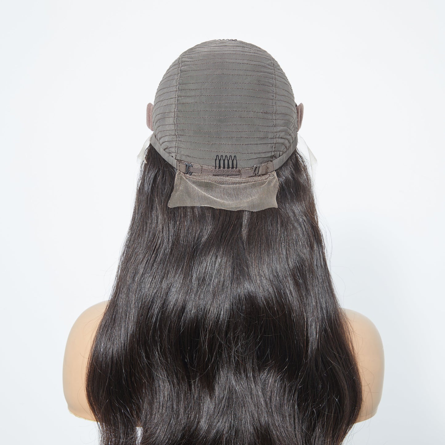 TedHair 13x6 Glueless 3D Cap Pre-bleached Body Wave Transparent Lace Front Wig 150% Density