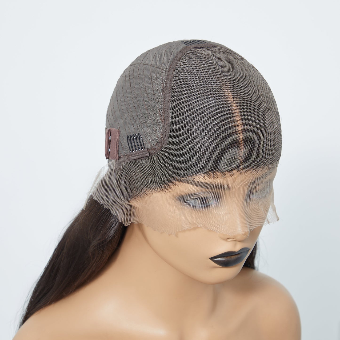 TedHair 13x6 Glueless 3D Cap Pre-bleached Body Wave Transparent Lace Front Wig 150% Density