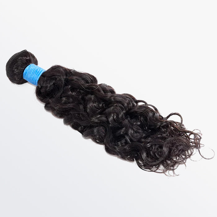 TedHair 10-30 Inch Italy Curly Virgin Brazilian Hair #1B Natural Black