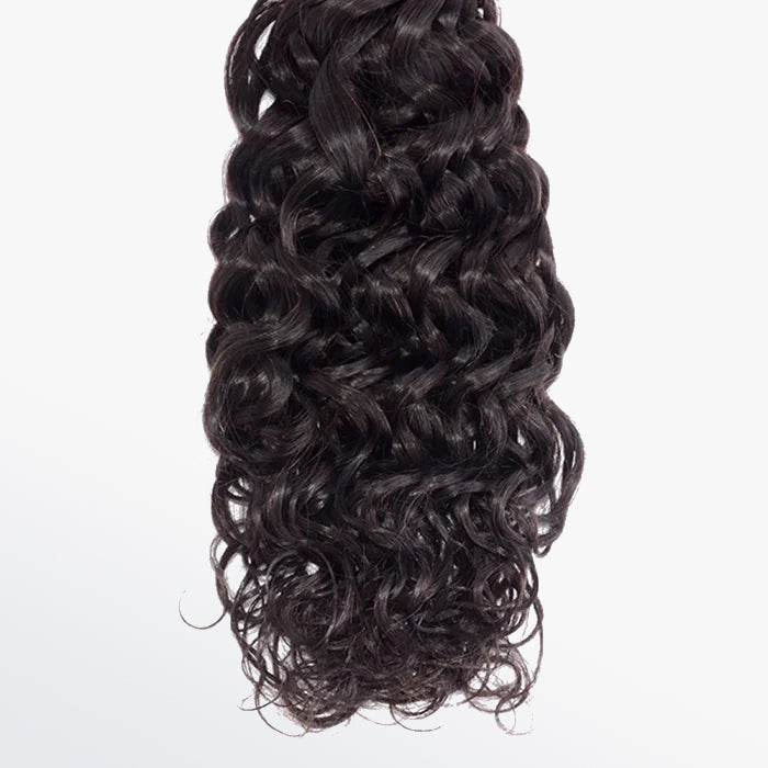 TedHair 10-30 Inch Italy Curly Virgin Brazilian Hair #1B Natural Black