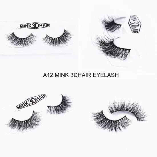 Tedhair 3D Mink Eye Lashes A12