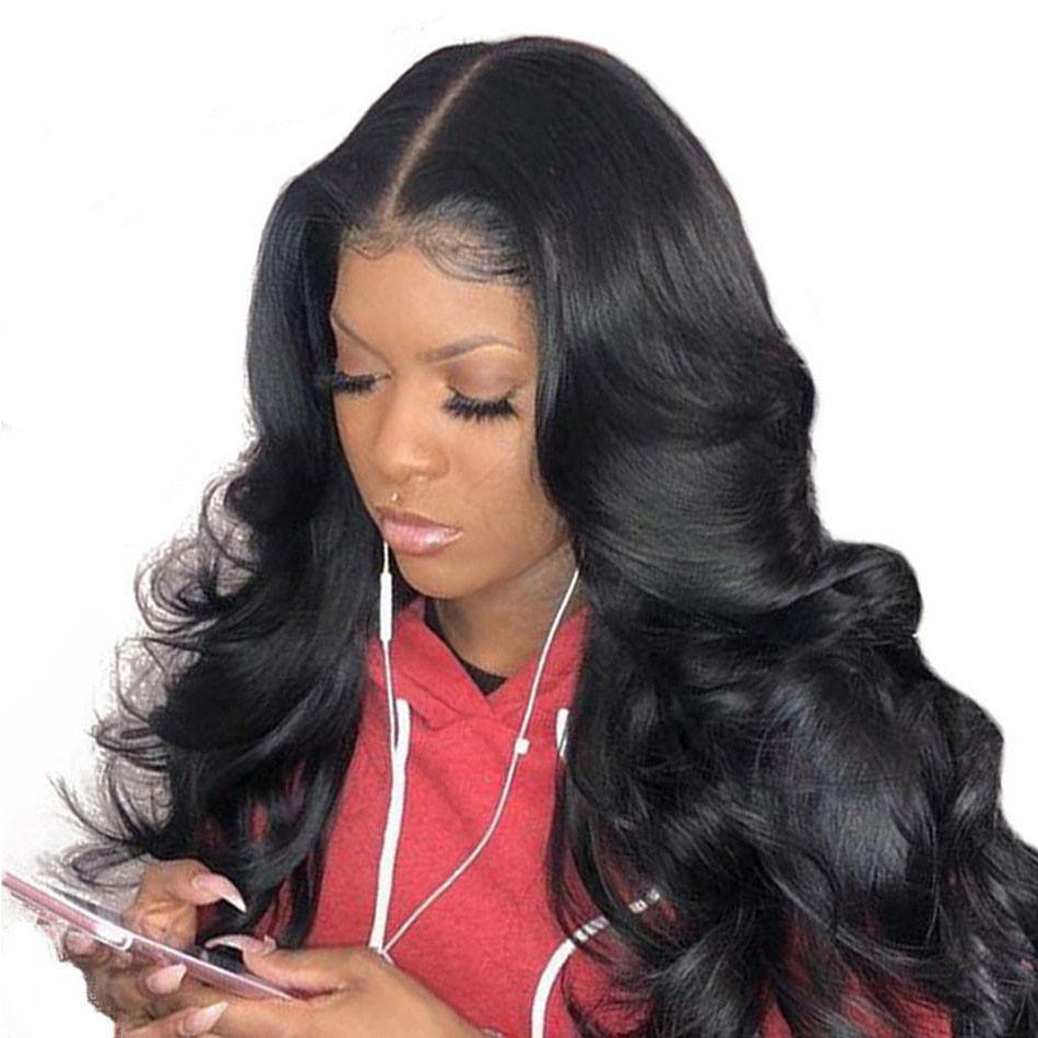 HD 5x5 Lace Front Wigs Brazilian Body Wave Human Hair Wigs For Women Pre plucked Lace Closure Human Hair Wigs Remy Closure Wigs